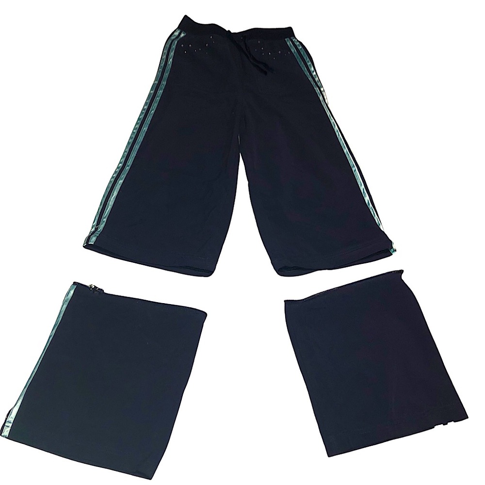 Athletic Works Girls Sweatpants with removable Leg pieces Size 18